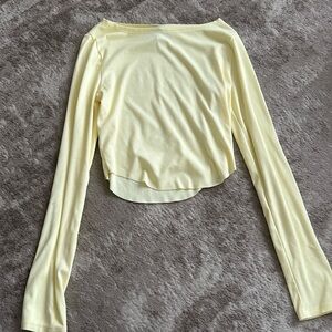 Long sleeve crop shirt